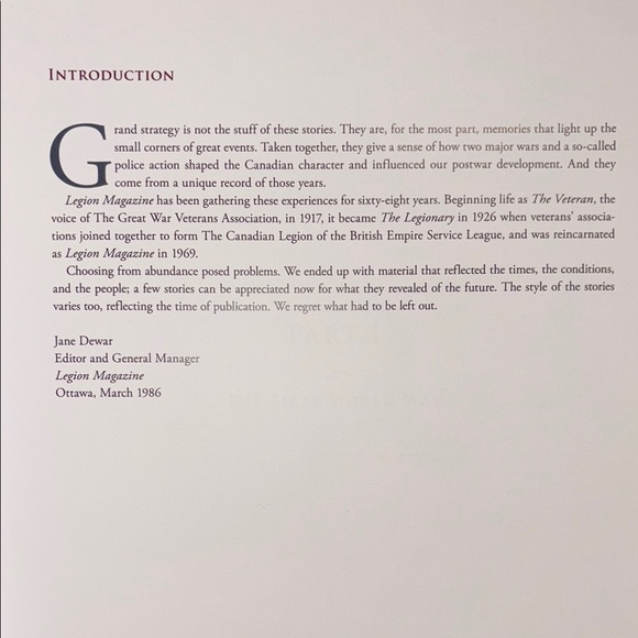 Lest We Forget: Stories of Canada at War hardcover Book - Picture 6 of 8